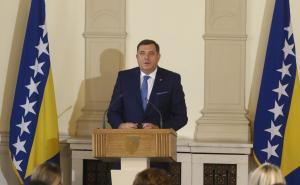 Foto: Dženan Kriještorac / Radiosarajevo.ba / Milorad Dodik u Predsjedništvu BiH